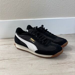 Puma Easy Rider black and white shoes